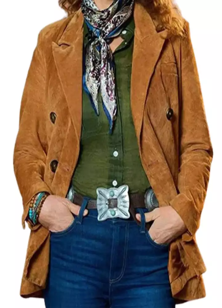 Ride 2023 Nancy Travis (Isabel Mcmurray) Coat